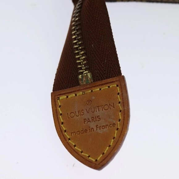 LOUIS VUITTON Damier Ebene Posh Toilette 26 Pouch N47543 LV Auth 135474 - Picture 9 of 15